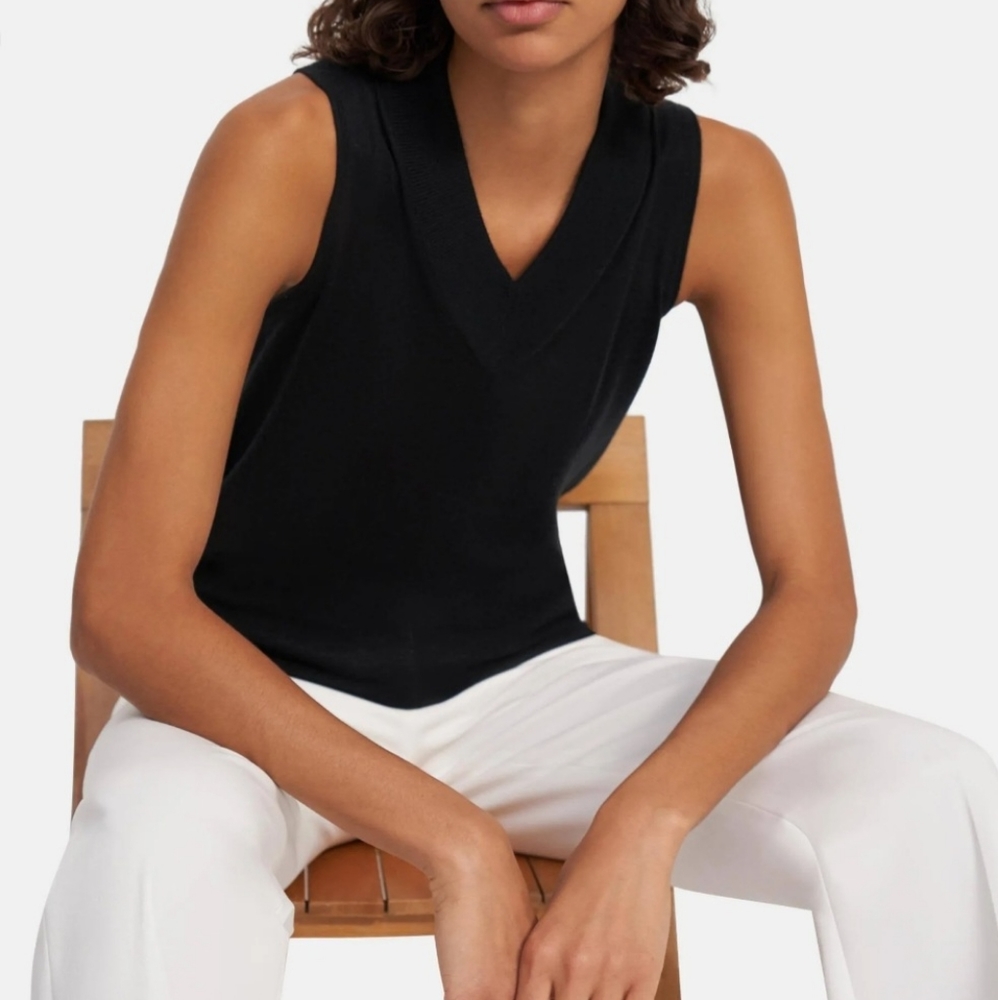 Theory Cashmere Shell Top